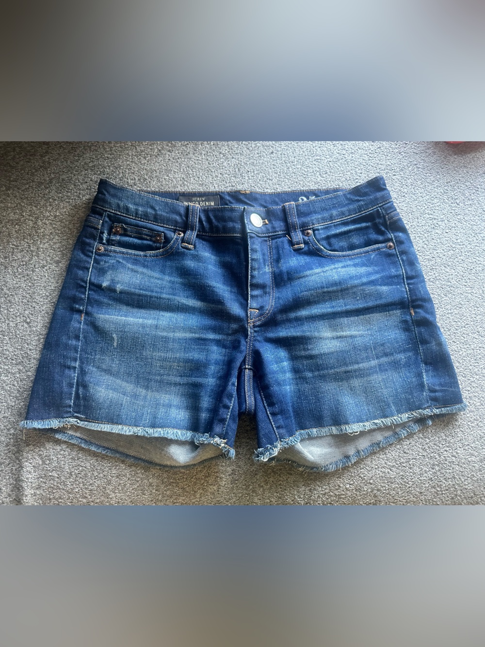 J.Crew Women's Blue Denim Shorts